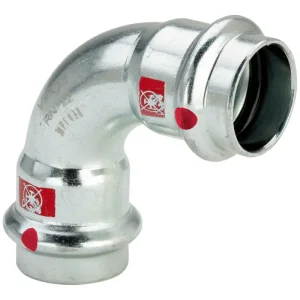 Jetzt Bestellen Viega Bogen Prestabo 1116 18 mm, 90 Grad, Stahl unlegiert, SC-Contur