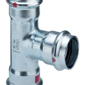 Highlight Viega T-Stück Prestabo 1118 28 mm, Stahl verzinkt, SC-Contur