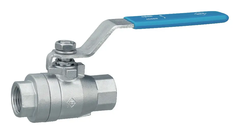 Sonderaktion Bee Kugelhahn BR 842 Hebelgriff, IG/IG G 1/2", PN40, Edelstahl