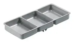 Expressversand Hettich Ablageschale, 9132925, B243 xH37xT107mm, grau