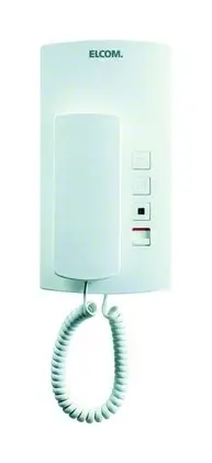 ELCOM Audio-Innenstation 1+n-System Aufputz weiß Letzte Chance