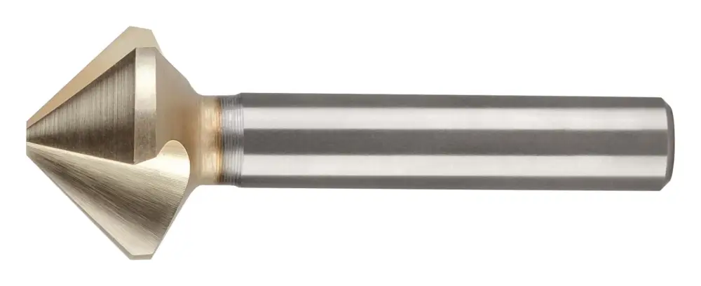 Billig Beck Kegelsenker Ungleich geteilt TiAlN 6,3 mm 90 Grad HSS