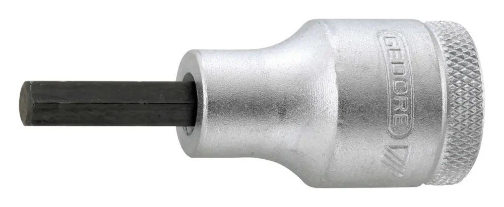 Gedore Schraubendreher-Einsatz 1/2" Größe 5 x 60 mm Innensechskant Preisreduziert