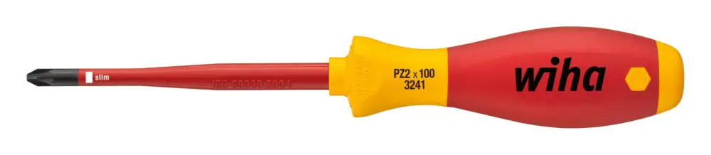 Billig Wiha Schraubendreher slimFix VDE PZ 2 x 100 mm