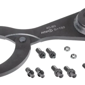 AMF Gelenk-Stirnlochschüssel-Satz 40 - 80 mm für Drehmomentschlüssel Sonderaktion