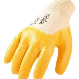 Asatex Handschuh Nitril Größe 9 gelb(Verpackungseinheit: 12Paar) Billig