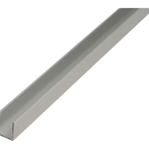 Angebot Gustav Alberts Alu-U-Profil 2000 / 12 x 10 mm silberfarbig