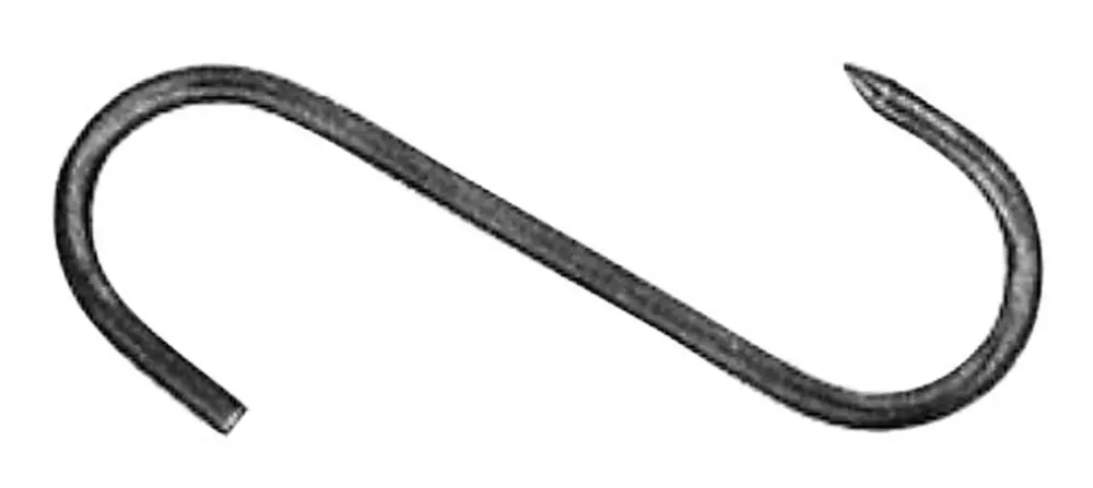Knallerangebot Lüsebrink Fleischhaken Nr. R 85 rostfrei 80 mm(Verpackungseinheit: 10Stück)