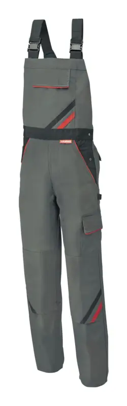 Günstig Planam Latzhose Highline, Größe 52, schiefer/schwarz