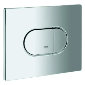Bestpreis Grohe Arena Cosmopolitan WC-Abdeckplatte für 2-Mengen- und Start & Stopp-Betätigung waagerechte Montage - Chrom