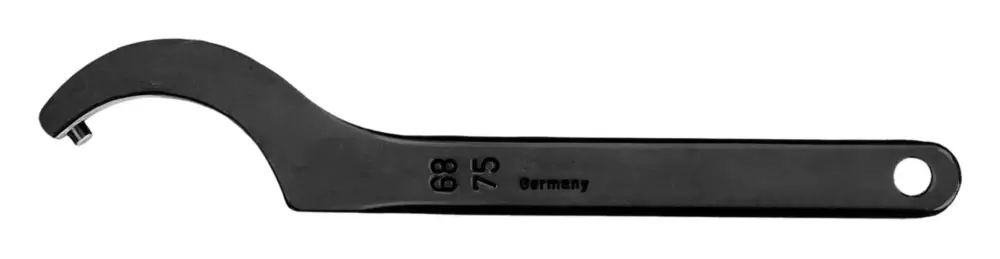 Nur Heute AMF Hakenschlüssel DIN1810B 68 - 75 mm mit Zapfen
