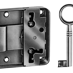 JuNie Riegelschlösser Nr.0704 vernickelt 50 mm Direkt Vom Hersteller