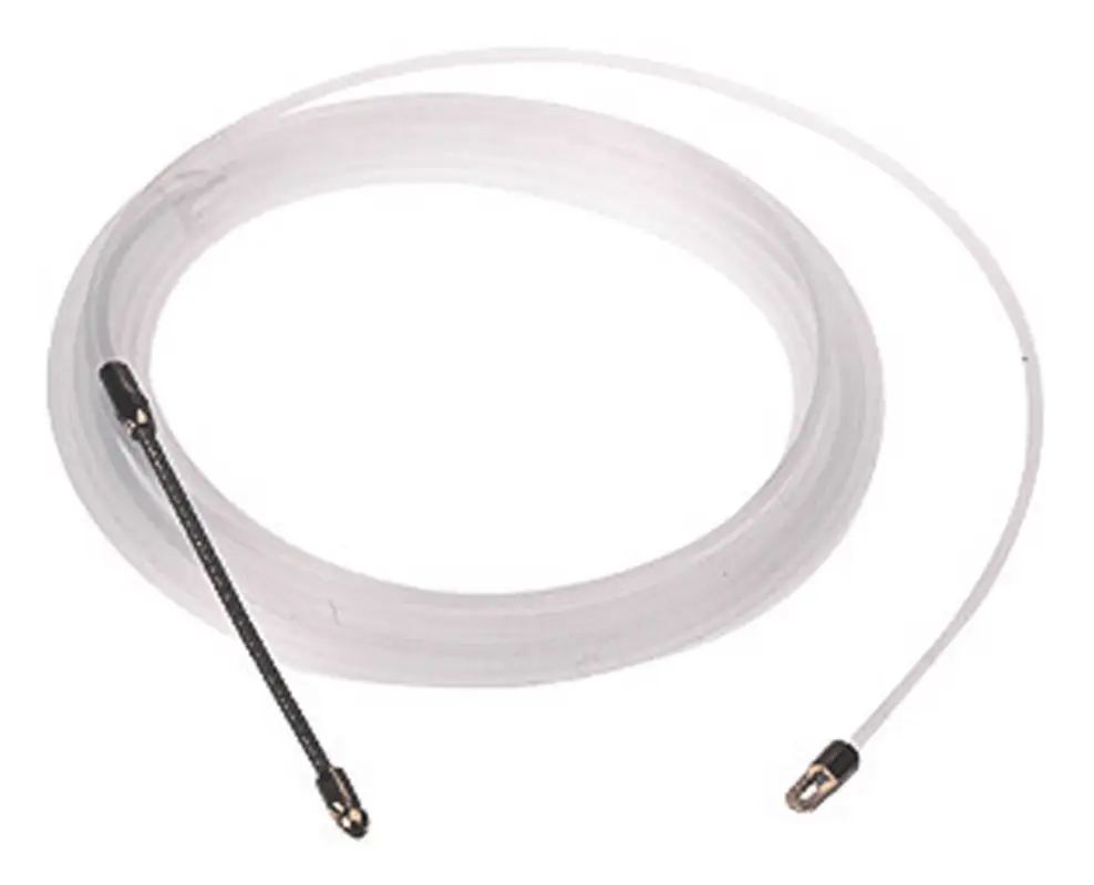Abverkauf Heidemann Nylon - Einziehband 25 m mit Suchfeder und Öse