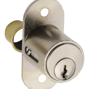 JuNie Druckzylinder Messing matt vernickelt Schließhülse BN0101 Markenprodukt