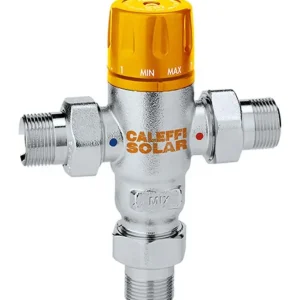 Zertifiziert Caleffi Thermomischer 3/4", Einsteck 30-65°C, für Solaranlage