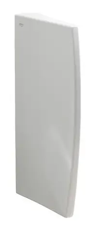 Highlight Geberit Alivio Urinal-Trennwand 700 x 400 x 100 mm inkl. Befestigungswinkel