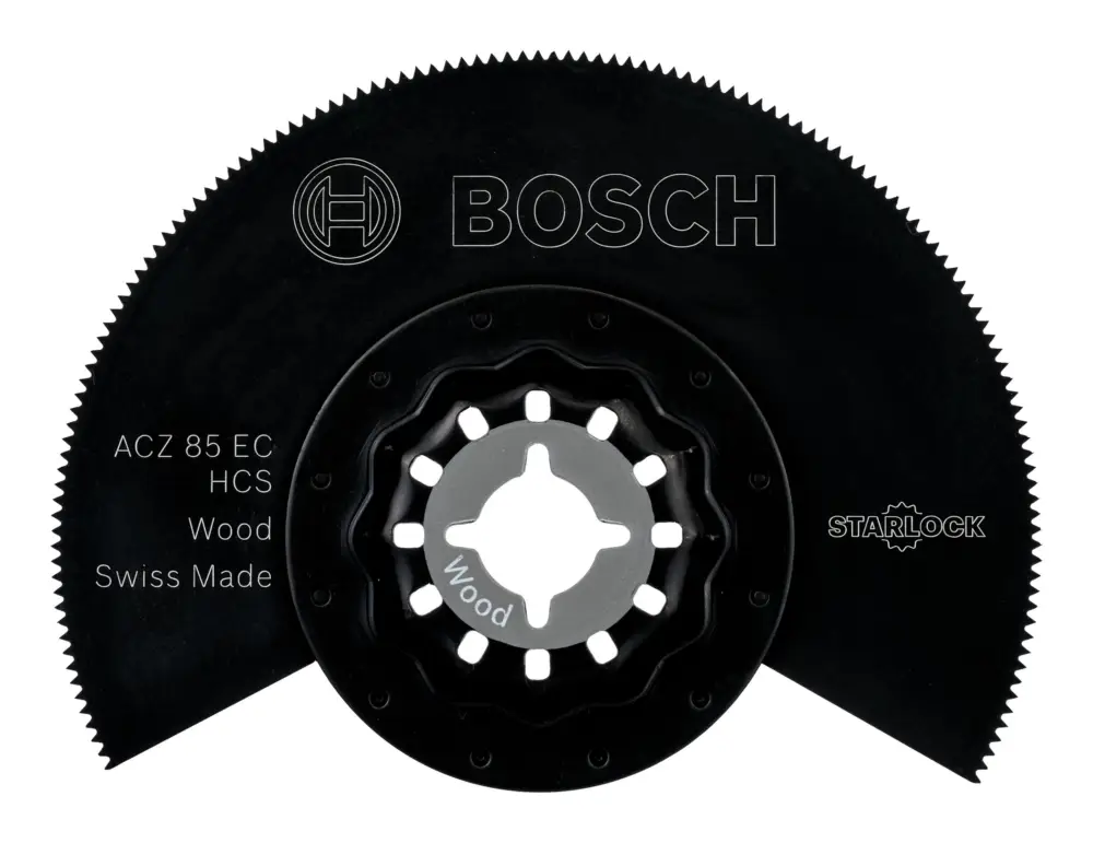 Bosch Zubehör ACZ 85 EC Wood HCS Segmentsägeblatt - 85 mm Neue Ware