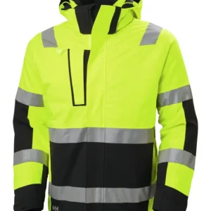 Geprüft Helly Hansen Winterjacke Alna, warngelb/ebony, Größe XL