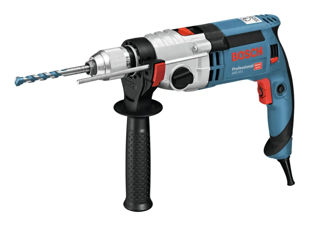 Zertifiziert Bosch Professional Schlagbohrmaschine GSB 24-2 - im L-Case