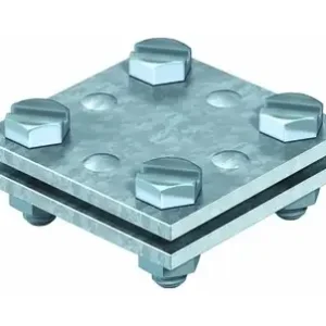 Top-Seller OBO Bettermann Kreuzverbinder Flachleiter Fl 30 / Fl 30 Stahl tauchfeuerverzinkt Sechskantschraube