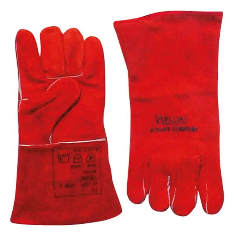 Weldas Schweißerhandschuh rot Größe XL 1Paar Nur Für Kurze Zeit