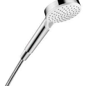 Hansgrohe Crometta Handbrause 100 Vario EcoSmart 6 l/min - Weiß / Chrom Geprüft