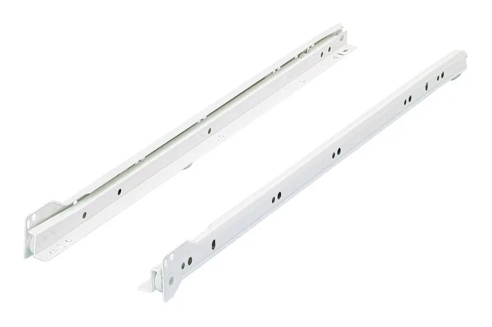 Hettich Rollschubführung, FR 402, 105 8346, 400 mm, weiß Schneller Versand