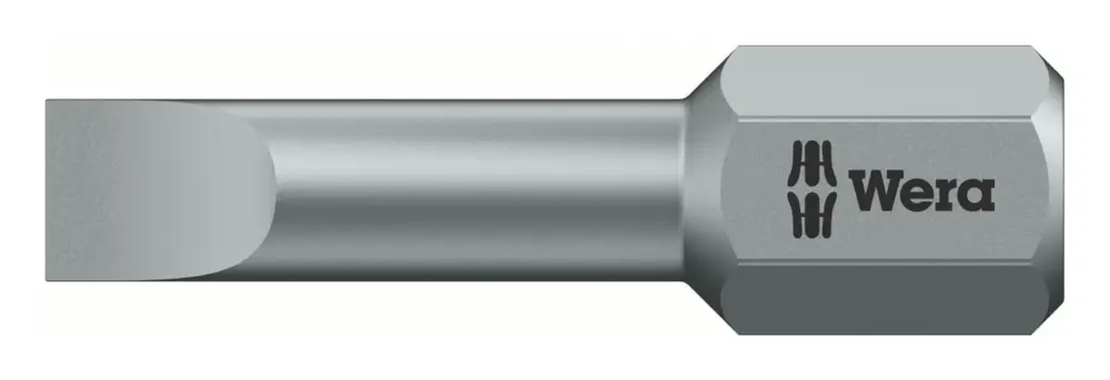 Wera Bit 1/4" Din3126 C6,3 6,5 x 1,2 x 25 mm Torsion Neu Im Sortiment