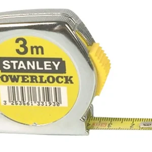 Stanley Taschenbandmaß Powerlock 3m 12,7 mm Metallgehäuse Versand Am Gleichen Tag