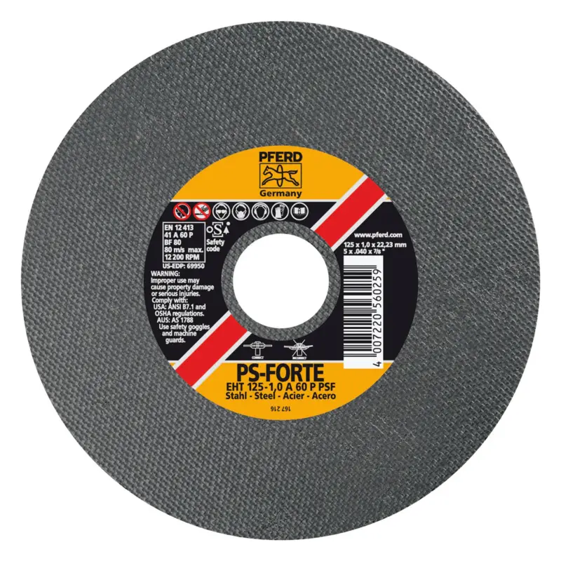 Billig Pferd Trennscheibe A60PPS 115 x 1 mm gerade