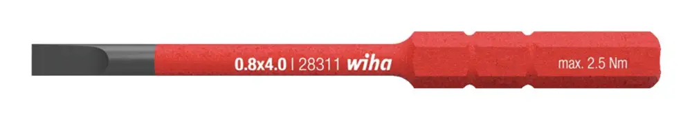 Wiha Wechselklinge Torque VDE Schlitz 5,5 x 75 mm Knallerangebot