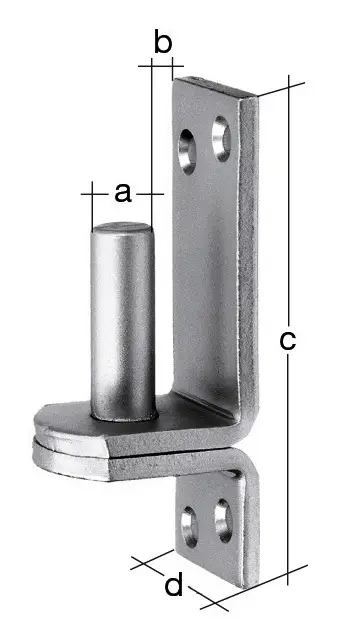 Gustav Alberts Haken auf Platte 3301/VA/DI/13 mm Schnäppchen