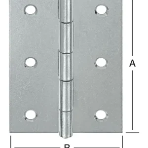 Neue Ware Vormann Scharniere halbbreit 60 x 4 6 mm Nr.502060Z