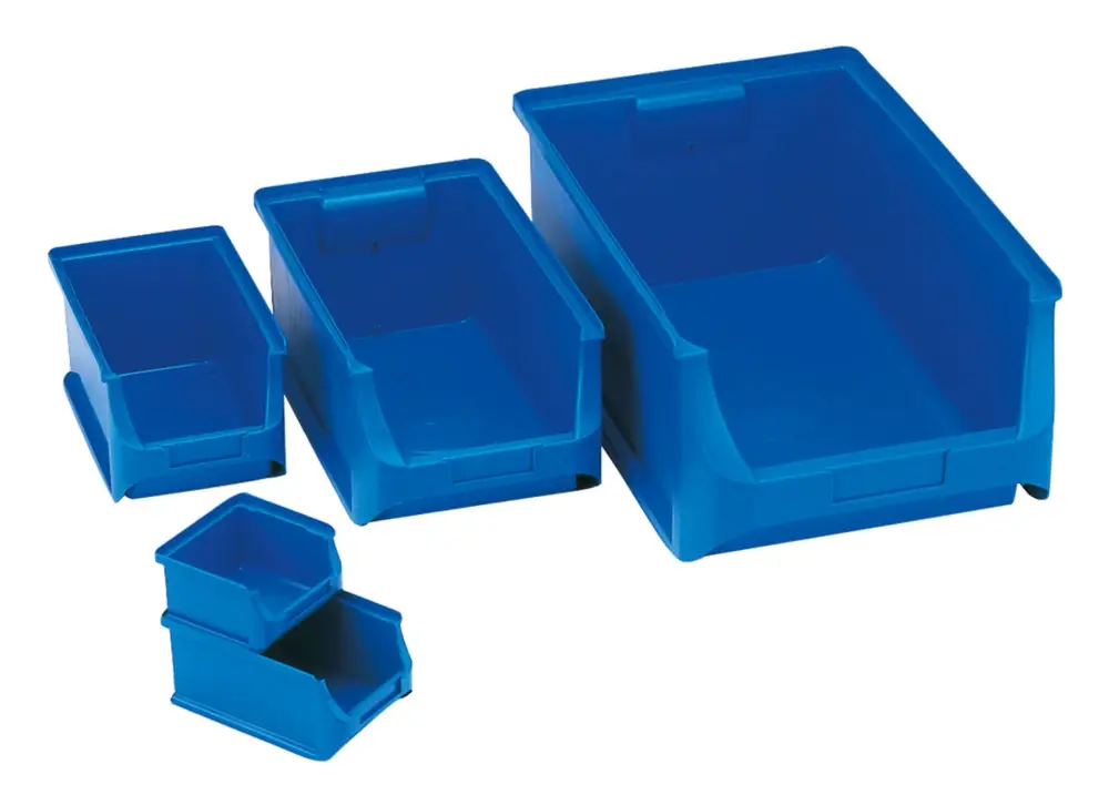 Neu Allit Sichtbox blau Größe 4 / 355 x 205 x 150 mm