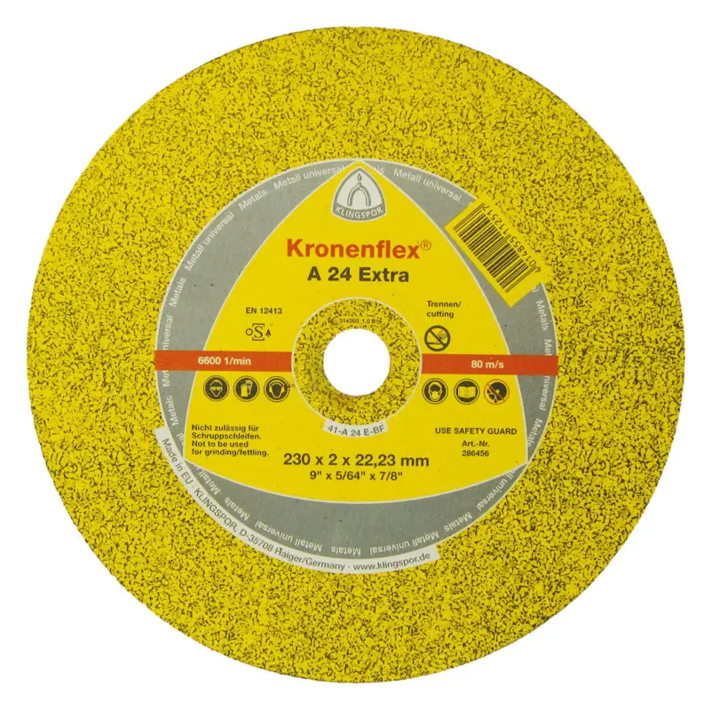 Klingspor Trennscheibe A24 Extra 125 x 2,5 mm gekröpft Expressversand