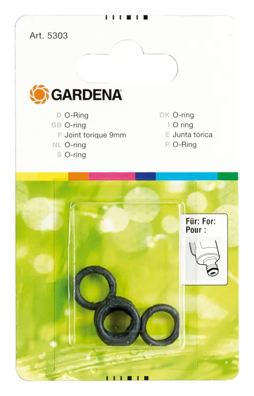 Gardena O-Ring 9 mm a 5 Stück Ausverkauf