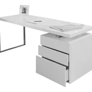Angebot SalesFever Schreibtisch, 140 x 70 x 76 cm - Weiß