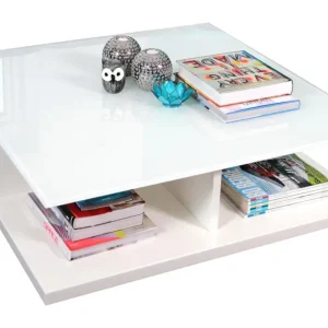 Sale SalesFever Couchtisch, 100 x 100 x 36 cm - Weiß