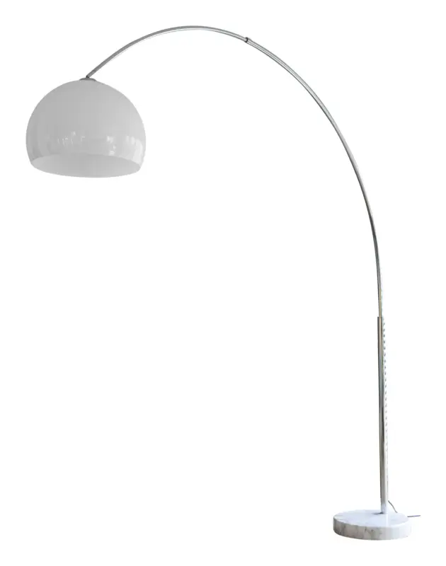 SalesFever Bogenlampe, 230 cm - Kunststoff Weiß Versand Am Gleichen Tag