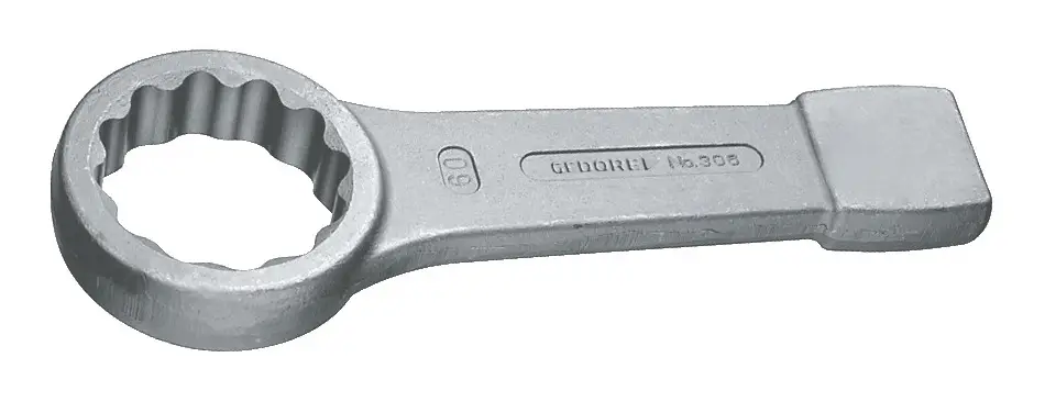 Echt Gedore Blau 306 125 Schlag-Ringschlüssel 125 mm
