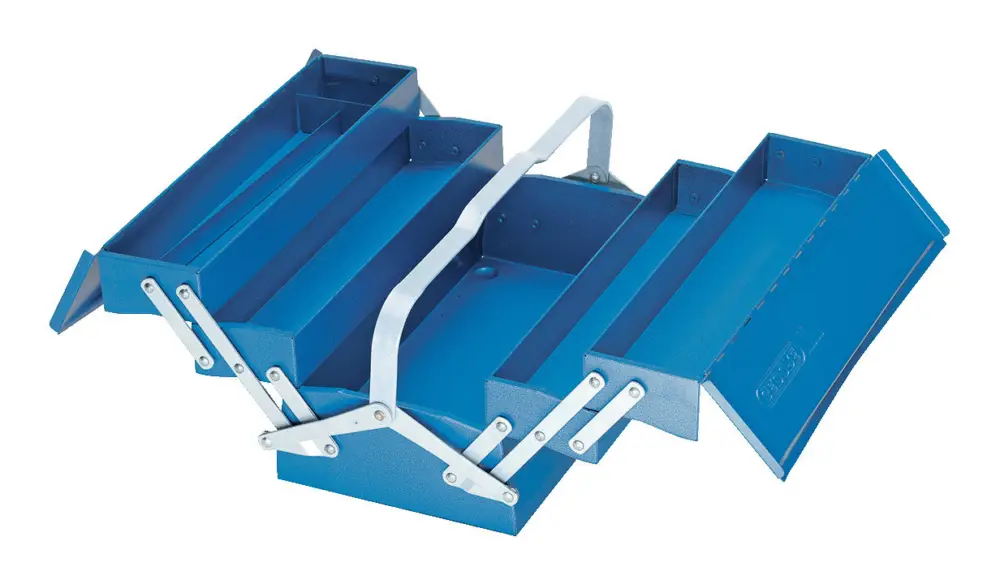 Gedore Blau 1265 L Werkzeugkasten leer 5 Fächer 210 x 420 x 225 mm Finale Aktion