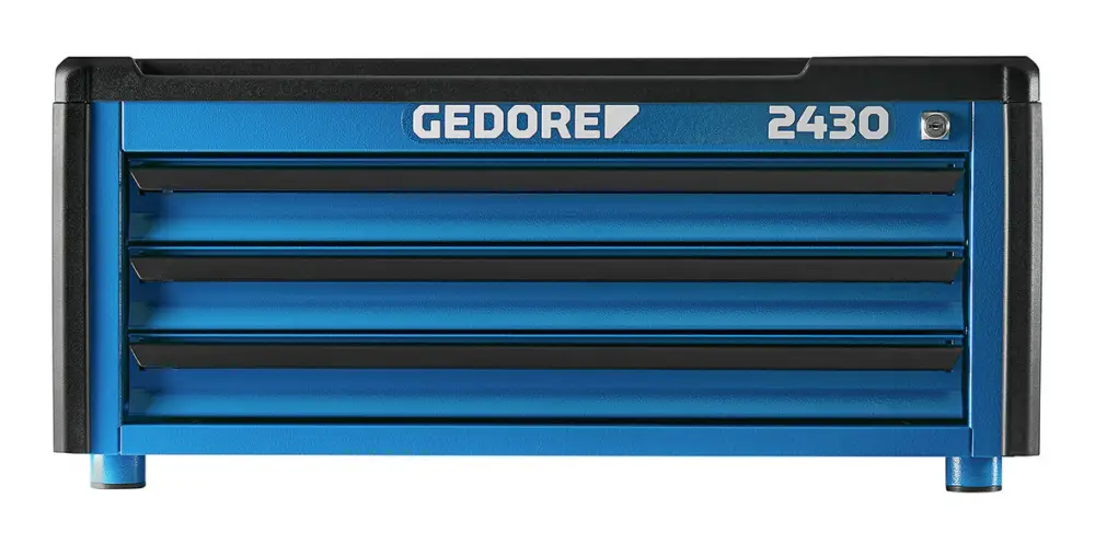 Gedore Blau 2430 Werkzeugtruhe mit 3 Schubladen Neue Ware