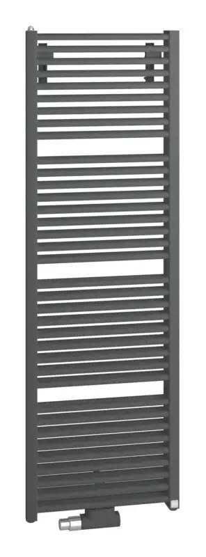 Kermi Duett Bad- und Wohnheizkörper 484 x 1188 x 74 mm - Graphit Metallic Direkt Vom Hersteller