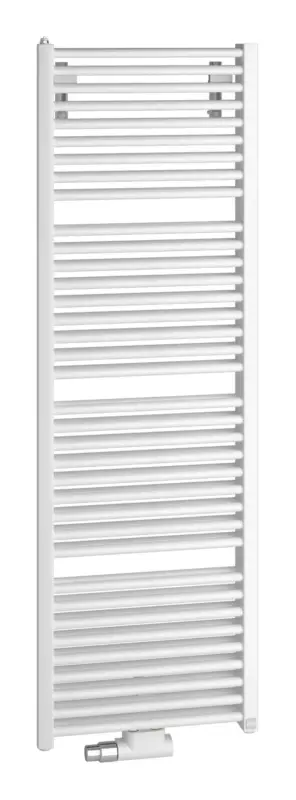 Rabatt Kermi Duett Bad- und Wohnheizkörper 784 x 1796 x 74 mm - Weiß Soft (RAL 9016 MT)