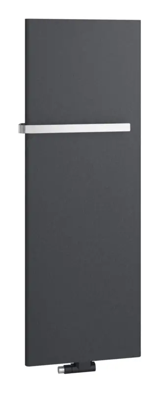 Kermi Pateo Bad- und Wohnheizkörper ohne Abdeckung 700 x 1925 x 66 mm - Anthracite Grey Sonderaktion