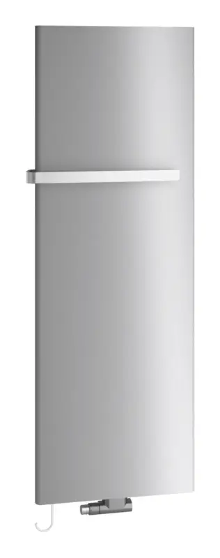 Kermi Pateo (Handtucherwärmung) Infrarotheizkörper ohne Regler 410 W 600 x 1725 x 66 mm - Glanzsilber Garantierte Lieferung