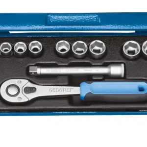 Gedore Steckschlüssel-Garnitur 3/8" 16tlg. 30 JMU-10 Preiswert