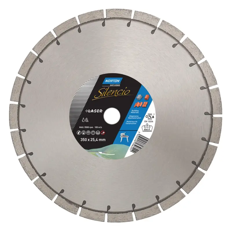 Norton Diamantscheibe Silencio 300 x 25,4 mm Sonderaktion