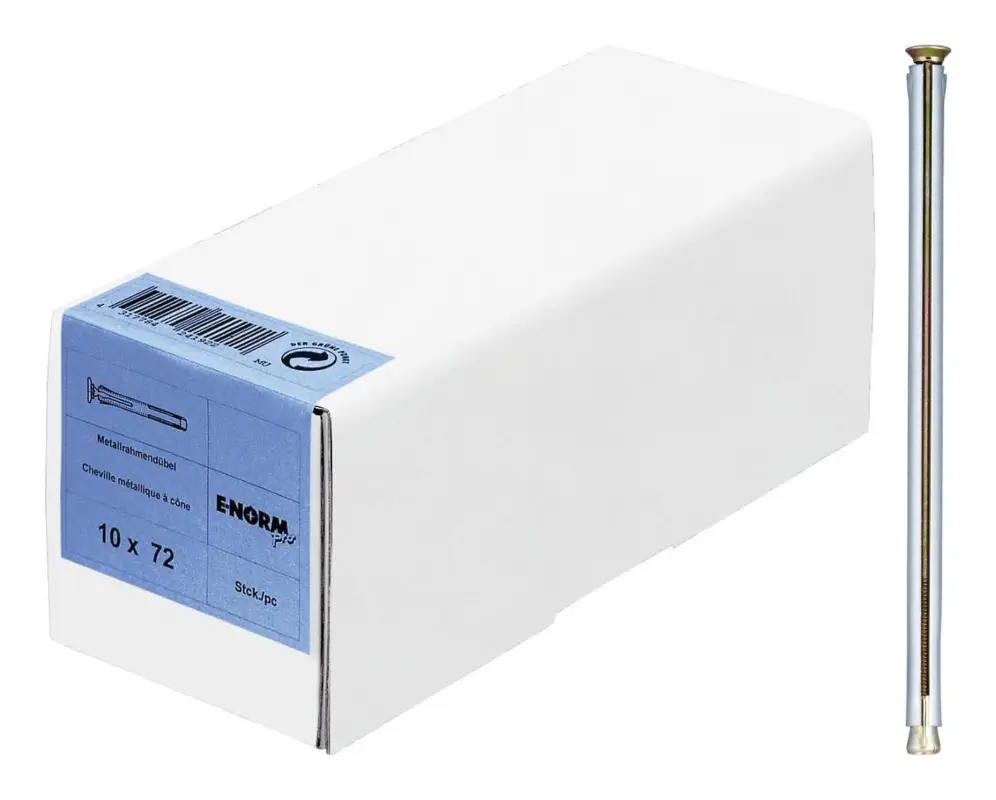 Aktuell E-NORMpro Metallrahmendübel 10 x 72 mm(Verpackungseinheit: 100Stück)