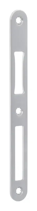 Neue Kollektion BKS Türrahmen-Flachschließblech B-90000, DL-R 24 x 216rd, ER matt